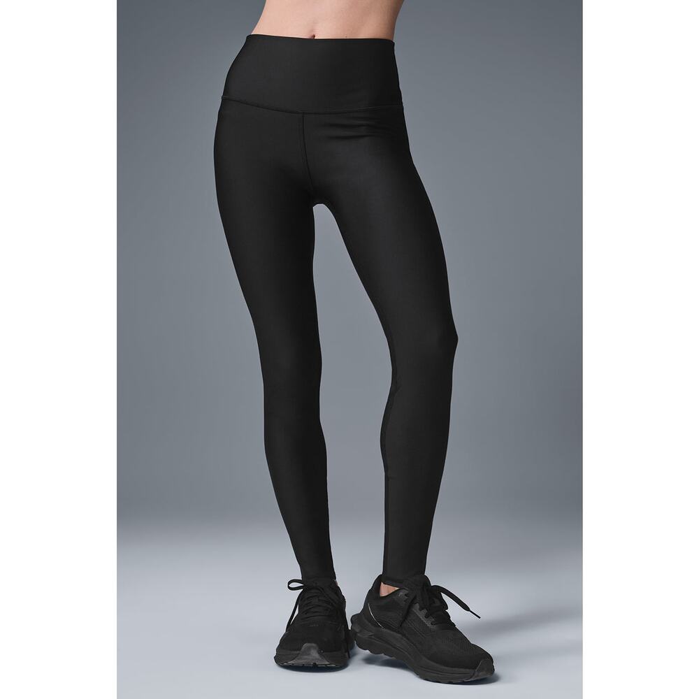 Alo High-Waist Airlift Legging full black size S - Picture 7 of 9